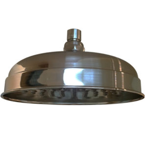 8" Brass Antique Bell Showerhead