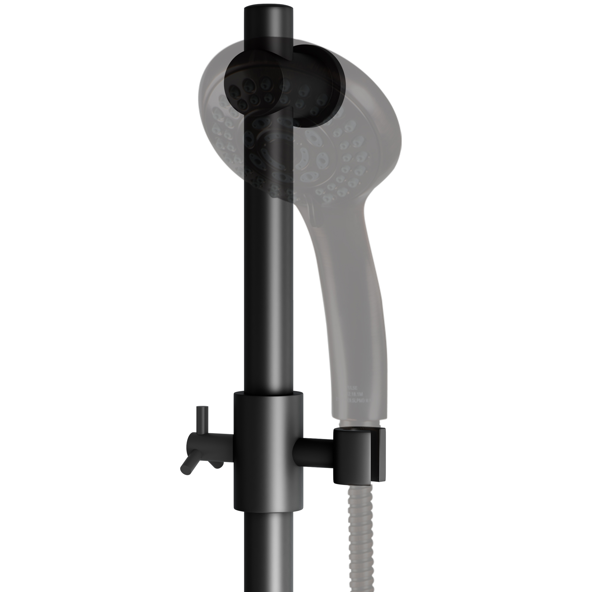 PULSE ShowerSpas 1010-ORB Adjustable Slide Bar for Hand Shower with Wire Basket Soap Dish Oil Rubbed Bronze