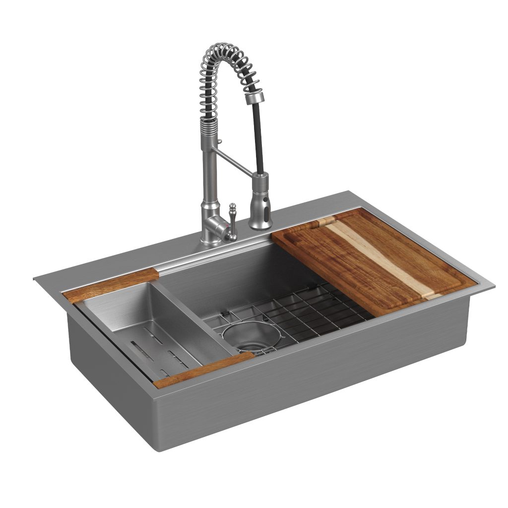 Santa Cruz Sink - SCS-3322SBA - Pulse ShowerSpas