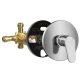 Tru-Temp Valve with Push-on Fittings w/ Round Trim Kit – 3014-RIV-PB